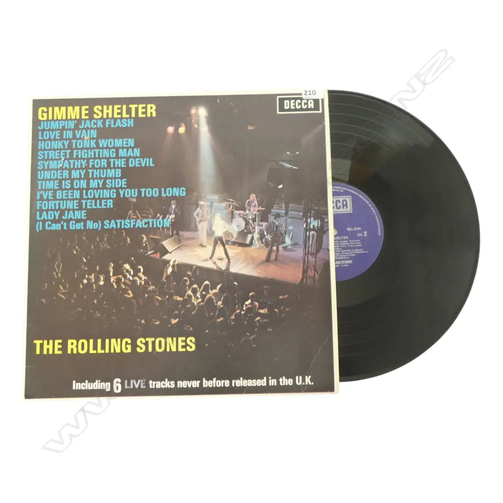 THE ROLLING STONE 'GIMME SHELTER' SKL5101 Image 1++